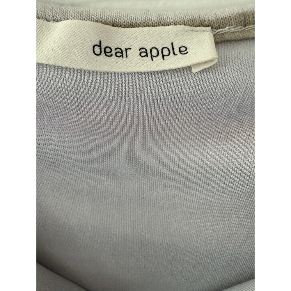 Dear apple dress multicolor ocean Striped T-shirt mini Dress casual lined size S